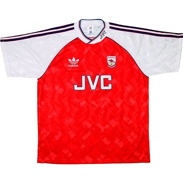 Authentic Camiseta Arsenal 1ª Retro 1990 1992 Rojo